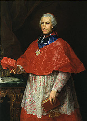 Le cardinal Jean-François Joseph de Rochechouart par Pompeo Batoni